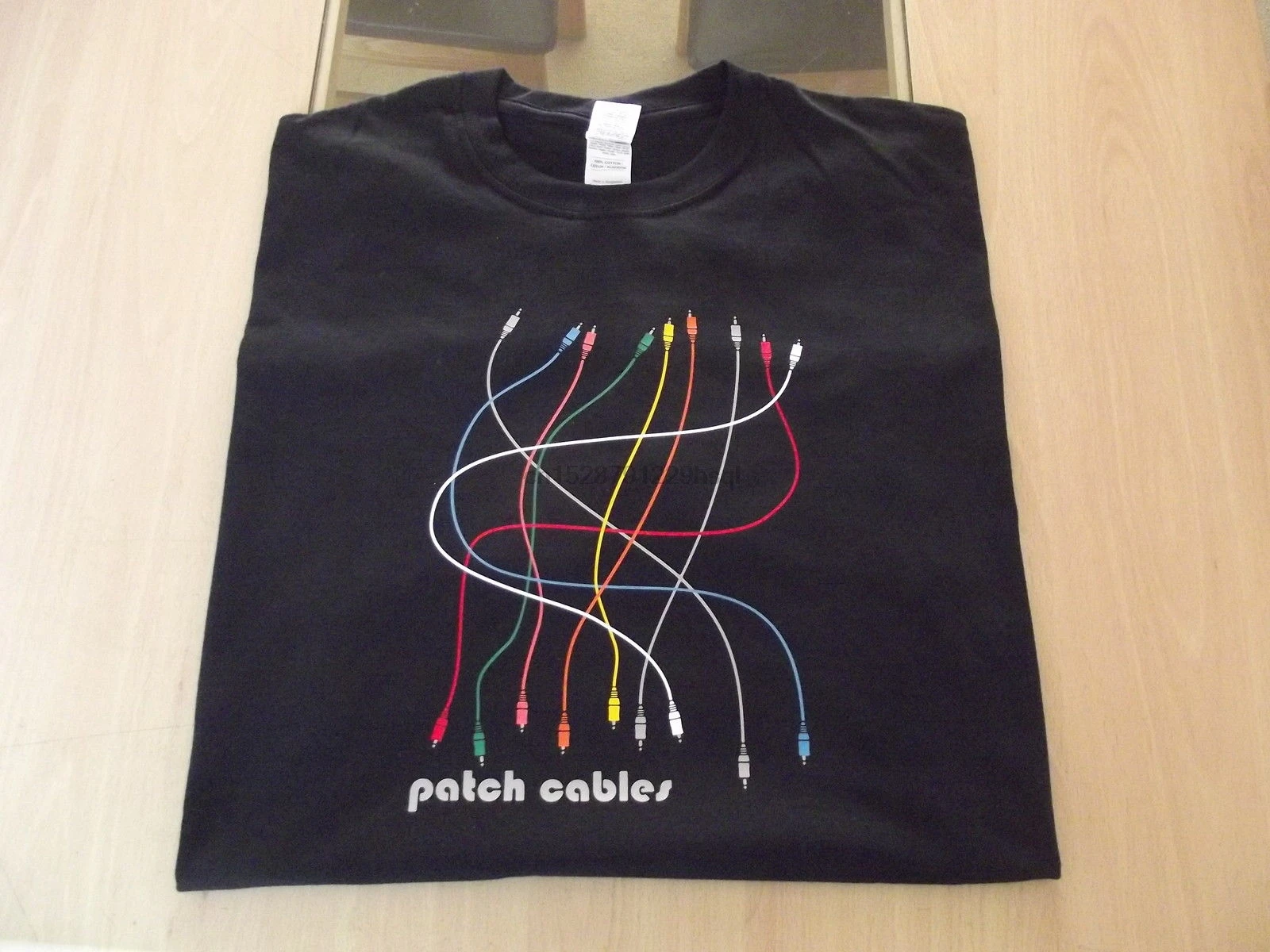 EURORACK модульные патч кабели SYNTH дизайн футболка S M L XL XXL печать мужская короткий