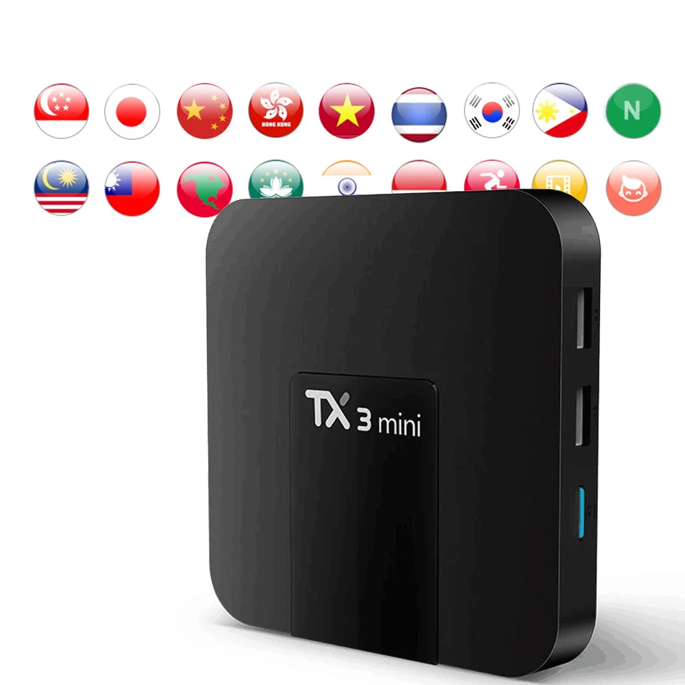 

Southeast Asia TV Box Surpport Android box Singapore Malaysia CH HK TW Korea Japan Indonesia Phlippines Thailand no app included