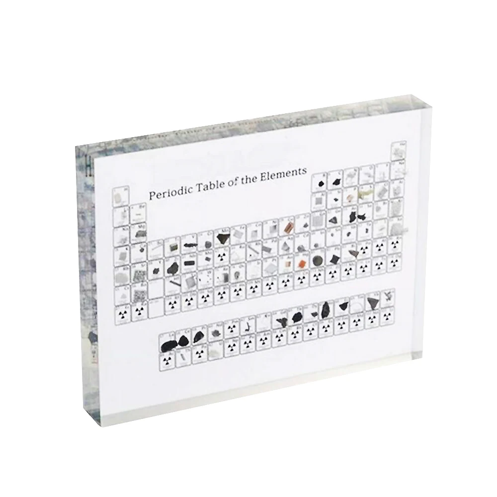  Home Periodic Table Display Without Elements Student Acrylic Teaching Teacher's Day Birthday Back T - 4000074016719