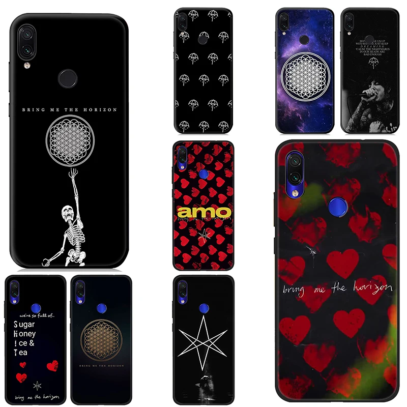 Мягкий чехол IYICAO The bring me horizon BMTH для Xiaomi Redmi Note 8 7 6 5 Pro 5A 4X Силиконовый ТПУ |