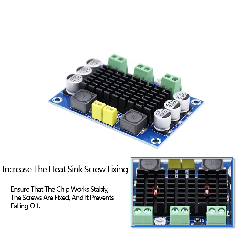 TPA3116D2 Digital Audio Amplifier Board Mono Power Amplifiers DC12-26V Amplificador DIY Sound Speaker Home Amplifier Speakers