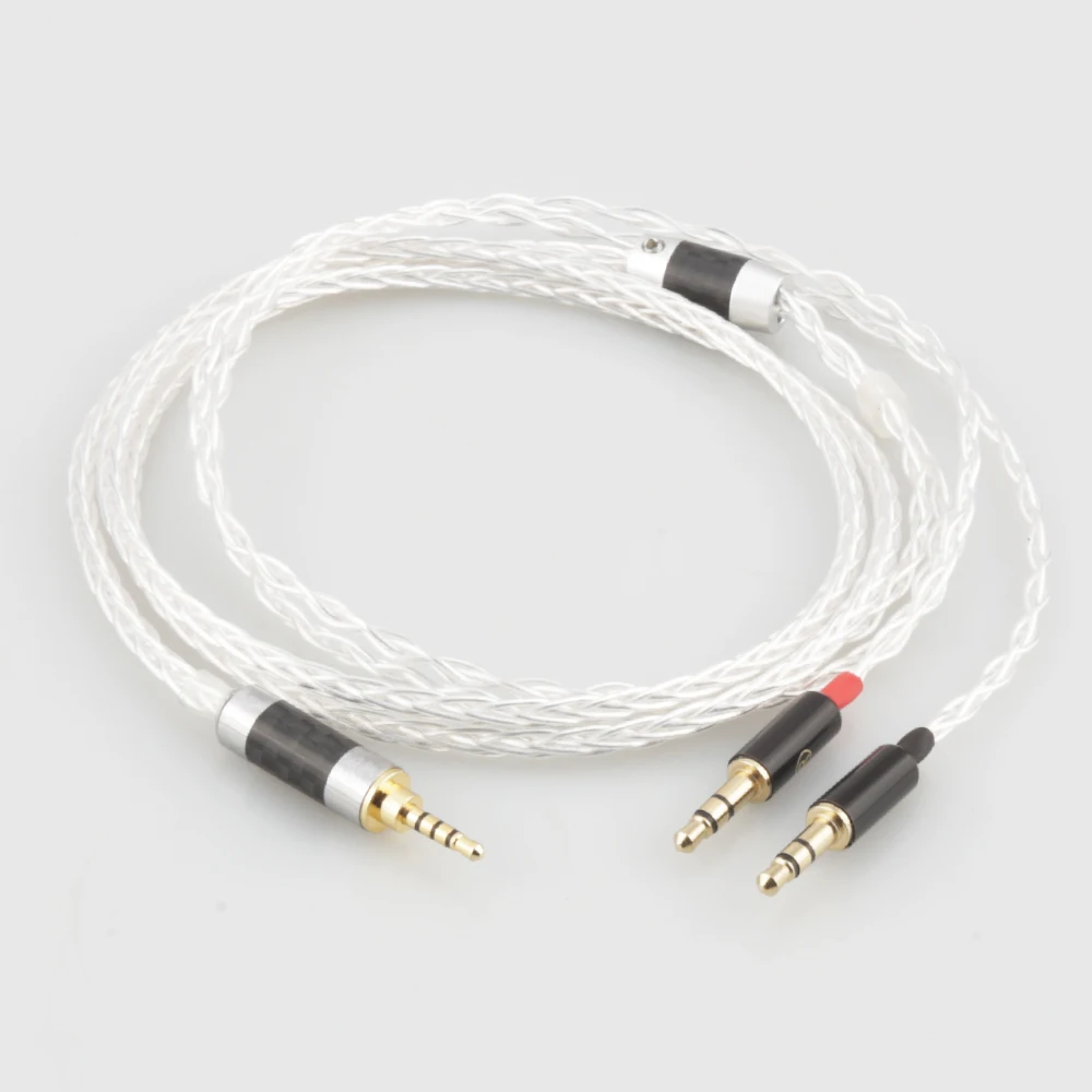 Audiocrast OCC 2 5mm Balanced Headphone upgrade cord cable For Hifiman SUNDARA he400i he400s HE560