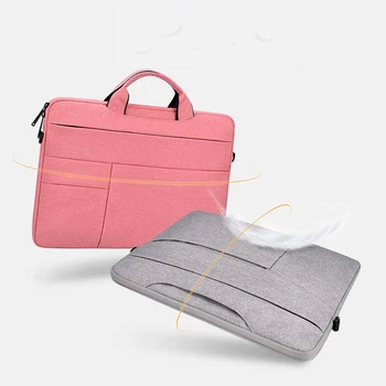 

New Laptop Bag 13.3 14.1 15.6 Inch Simple Waterproof And Convenient Oxford Notebook Handbag Briefcase Shoulder Bag 2020