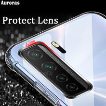 Auroras For Honor 30S Case Official Original Transparent Shockproof Clear Cover For HONOR 30S Airbag Case