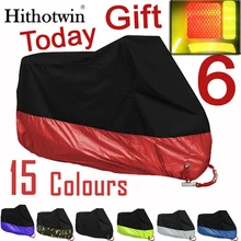 Motorcycle cover universal Outdoor UV Protector Scooter All Season waterproof Bike Rain Dustproof cover M L XL 2XL 3XL 4XL 190T