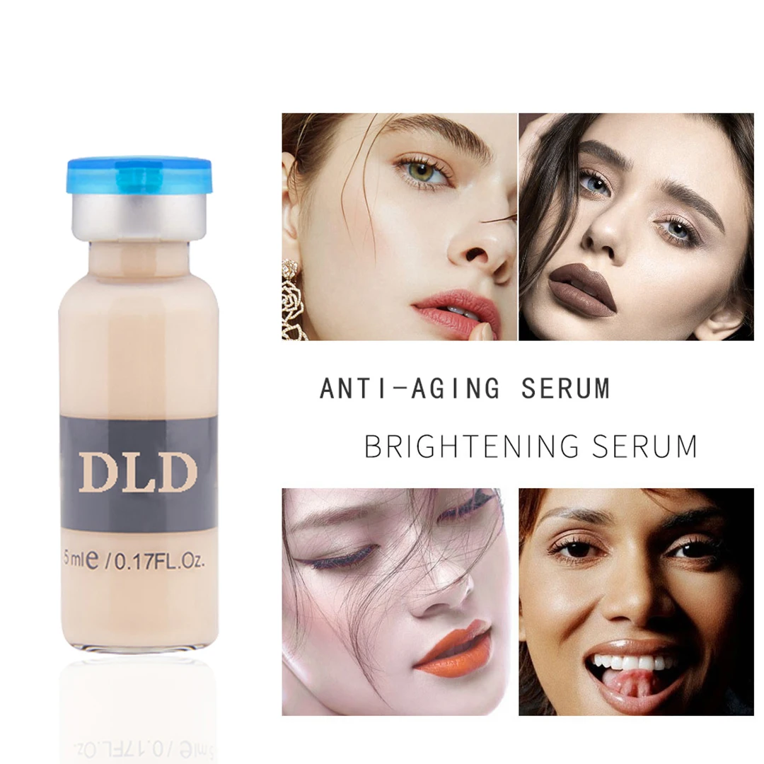 Nuevo 5 мл* 10 crema de brillo de piel Meso Banco brillo consocción de los poros Reparacion de suero corrector de desnudo Natu