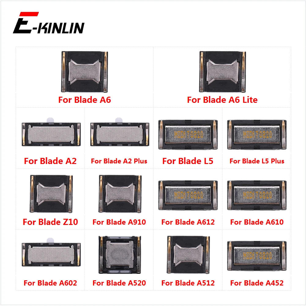 Верхние наушники для наушников ZTE Blade A6 Lite A2 L5 Plus Z10 A910 A612 A610 A602 A520 A512 A452 запасные