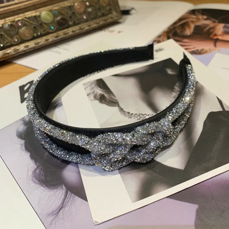30 шт/лот DIY простой мульти Набор шнек плетеное головное кольцо ретро Галстук Узел повязки на голову Инструменты для укладки волос аксессуар HA1242