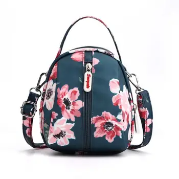 

Nylon Shoulder Crossbody Bag Fashion Print Hot Selling Personality Women Portable Soft Surface Purse Small Messenger Handbag