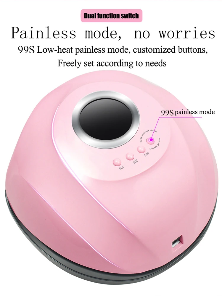 Conduziu a Lâmpada do Unha Gelo para uv Máquina do Unha uv para Secador de Unhas Profissional Manicure Lâmpada Led Gel Indução Infravermelha Sunm3 180 w 4 de unhas lâmpada gelo para uv led