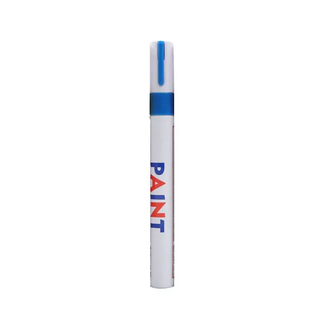 Car Repair Tools Kit Marker Pen Car Paint Repair Pen Accessories Color Pencil Paint Pen Permanent Scratch Tire Car Scratches blue