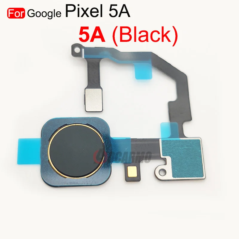 구글 픽셀 4G 5G 5A 용 지문 센서 홈 버튼 플렉스 케이블 교체 부품