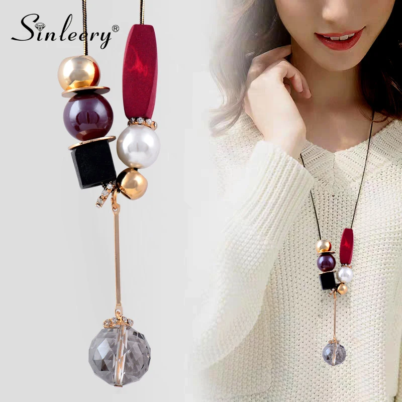 SINLEERY Ethnic Round Crystal Ball 