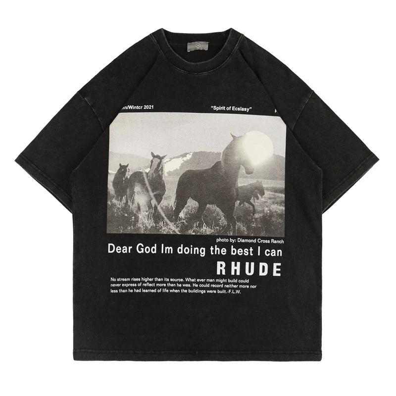 The Best I Can Rhude Oversized Loose T 