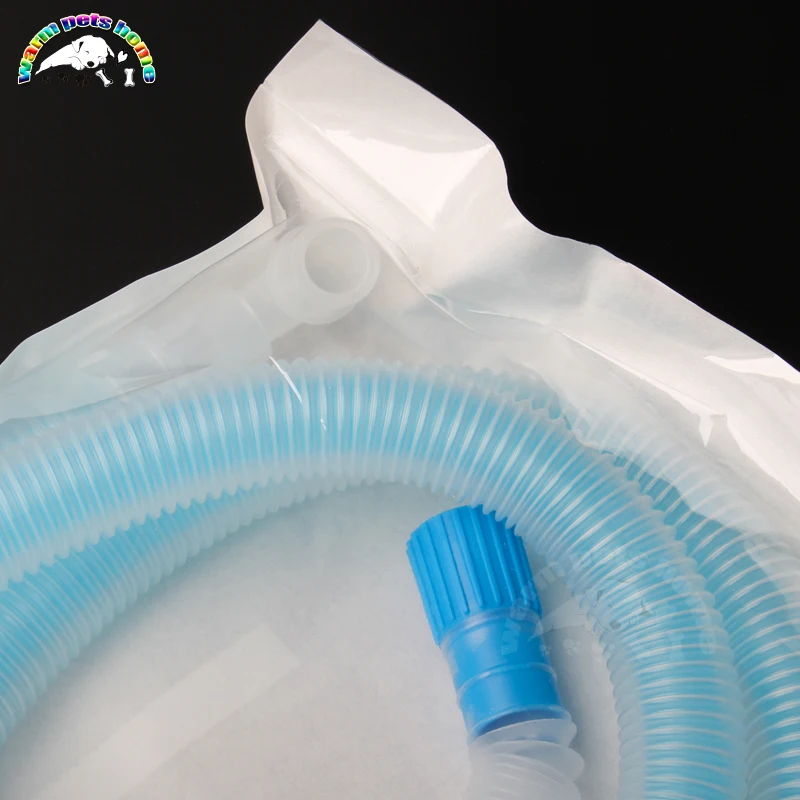 Coaxial Breathing Circuit Disposable Anesthesia Breathing Circuit Corrugated tube 1500mm Veterinary Equipment anesthesia breathing tube