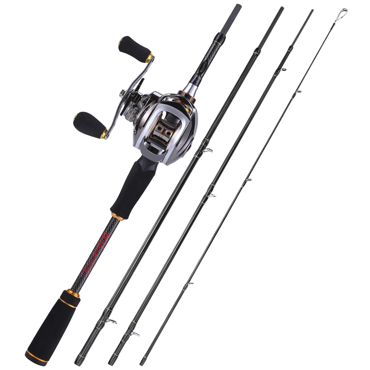 baitcaster rod and reel