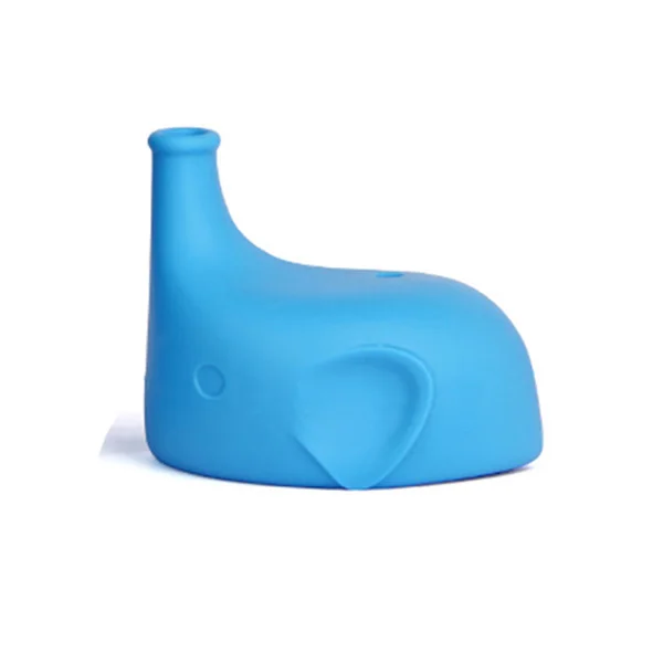 BU Детские стаканы из нержавеющей стали для малышей и детей с силиконовыми крышками для кормления - Цвет: BU