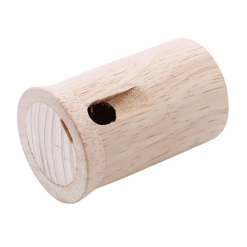 Wood Детские Музыкальные Развивающие деревянные игрушки птицы звуковой свисток музыкальный инструмент Детские Необычные игрушки рождественские подарки детский speelgoed - Цвет: Wood