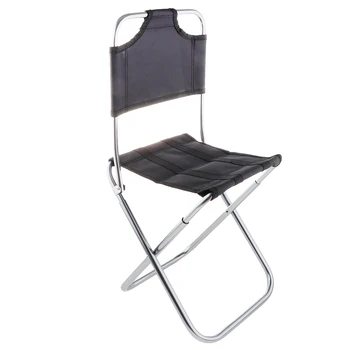 

Outdoor Sports Fishing Chair/Stool With Backrest For Traveling/Picnic/Hiking
