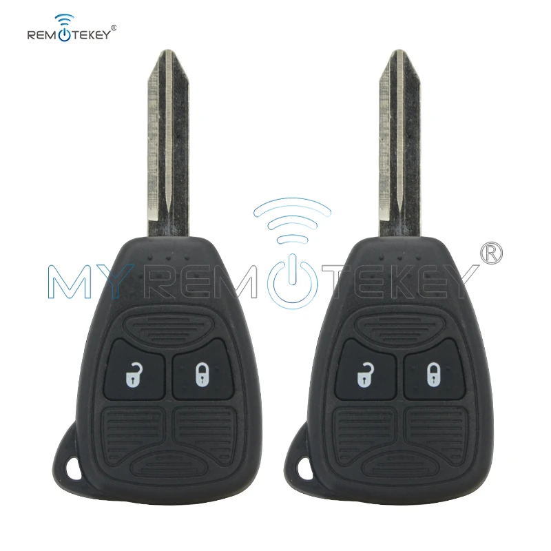 Remtekey 2 шт. кнопки 434 МГц для Chrysler PT Cruiser Sebring Dodge Avenger Jeep Liberty 2008 2009 2010 дистанционный