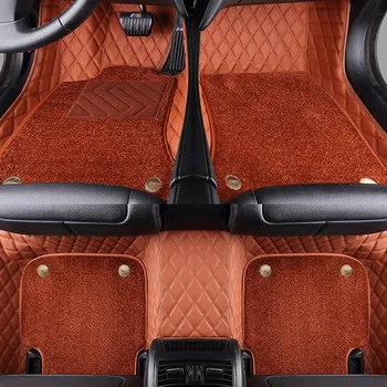 

Car floor mats for Citroen C5 C4 Air Cross Picasso C2 C4L C-elysee DS5 DS6 5D car styling carpet floor liner