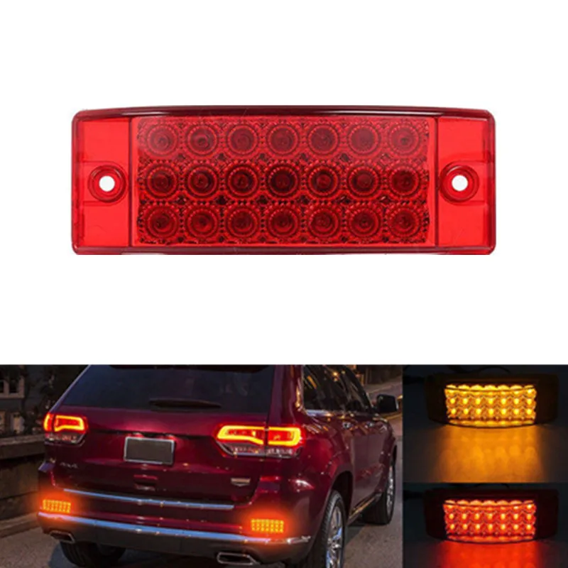 1PCS Red Side Marker Light For Trailer Lamp LED Truck Lights 12v Trucks | Автомобили и мотоциклы