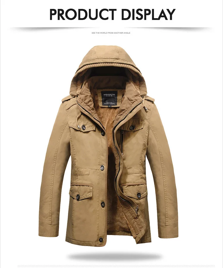 Бренд поп зимняя куртка Мужская Утепленная теплая хлопковая стеганая куртка мужская ветровка с капюшоном парка плюс Размер 6XL пальто