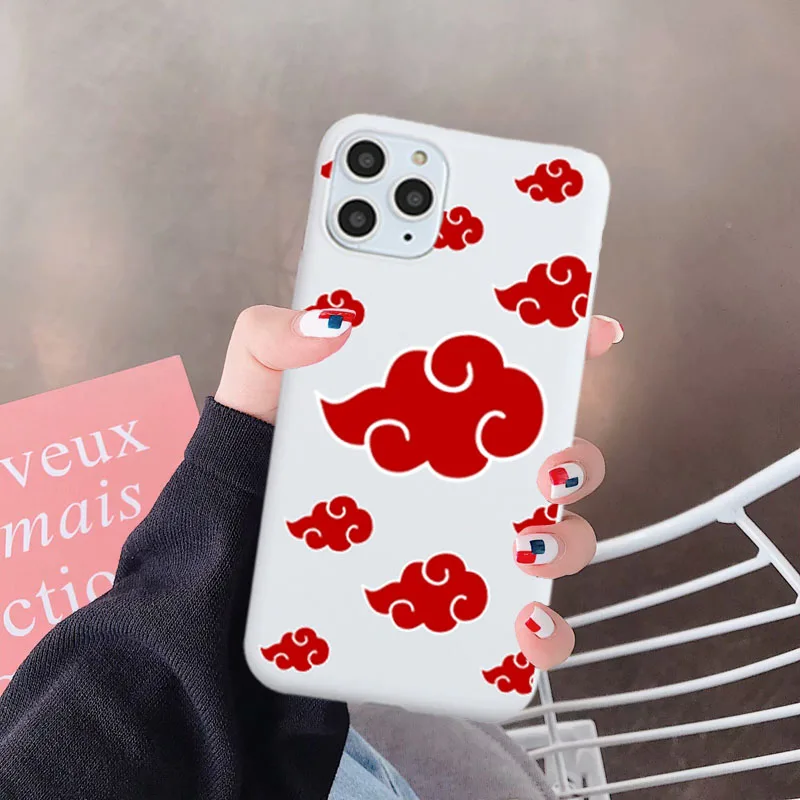 Japan Anime Naruto Phone Case For Iphone 11 Pro Xs Max Se Xr X 7 8 6plus Soft Silicone Back Cover Cartoon Coque Fundas Fitted Cases
