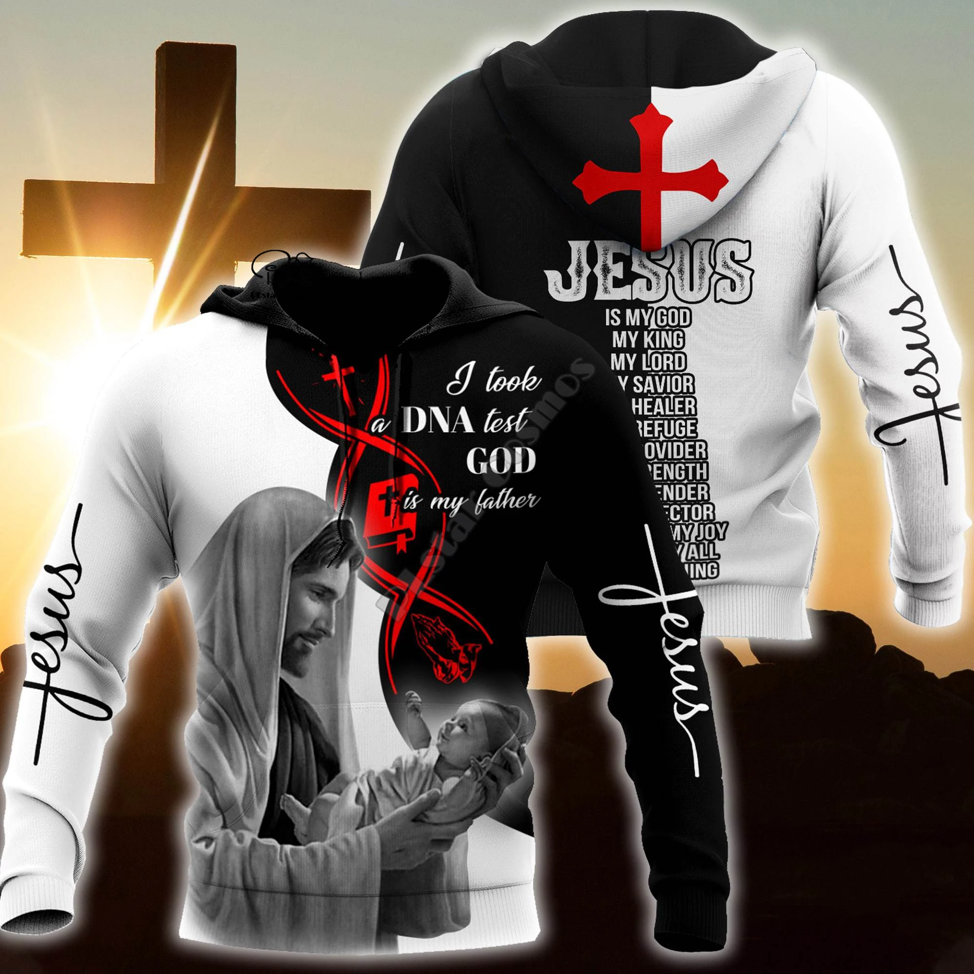 

PLstar Cosmos Christian Jesus God Lion Retro Streetwear Tracksuit Funny 3Dprint Men/Women Autumn Casual Zip Hoodies Pullover A14