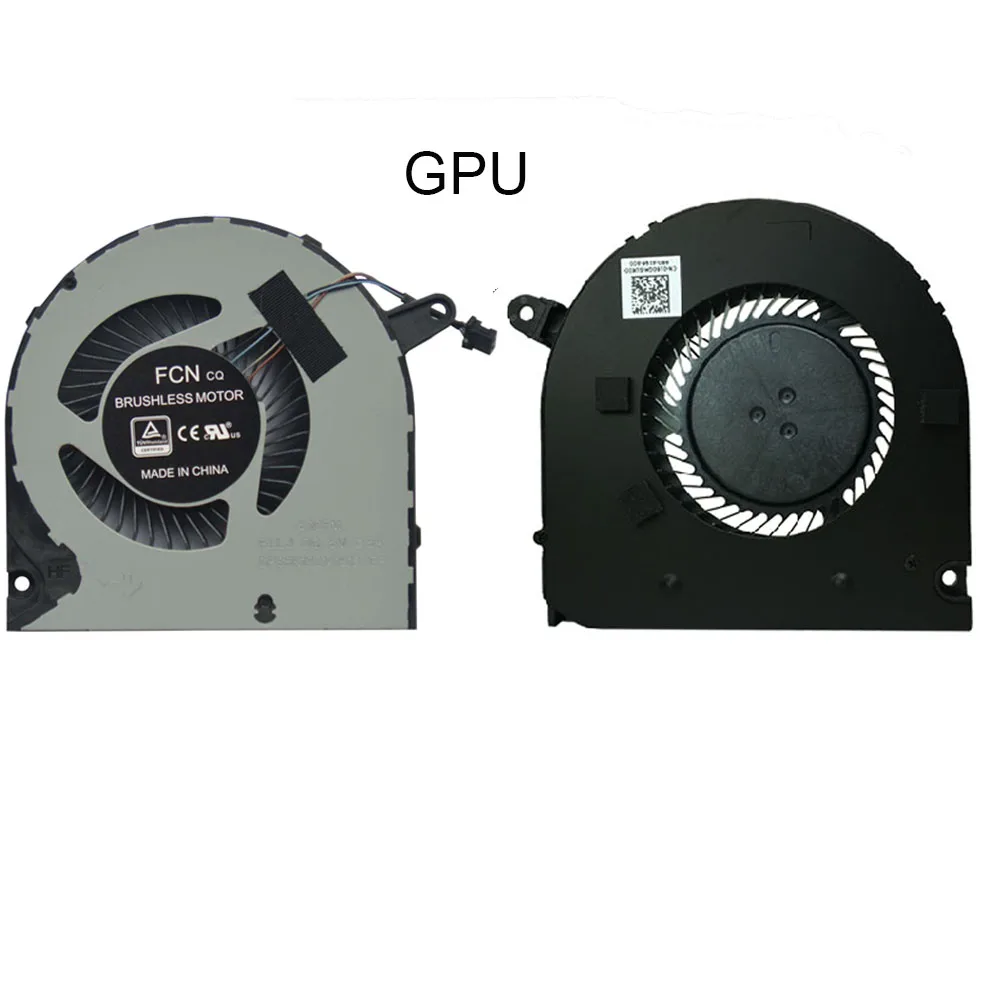 CPU 냉각 팬 Dell G3 3590 G3-3590 0160GM 160GM 04NYWG 4NYWG GPU 그래픽 카드 쿨러 팬 새로운 EG75070S1 1c015 1C060 S9A