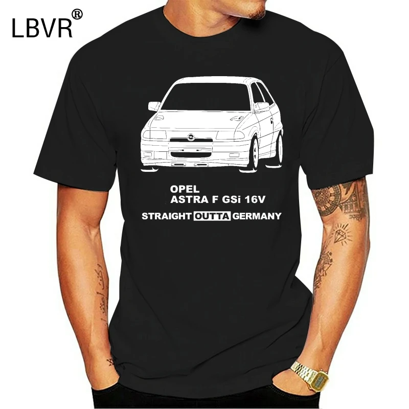 Футболка GT-shirt для Opel Astra F 2 0 GSi 16V C20XE 91-94 | Женская одежда