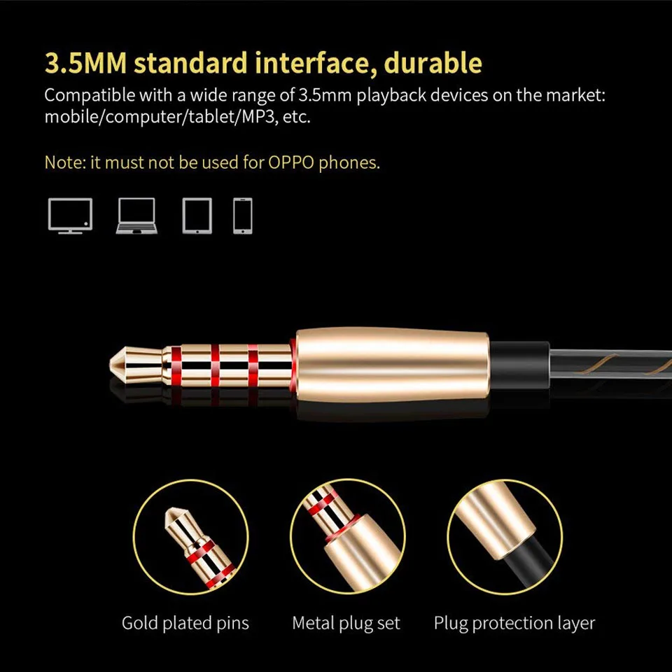 Высокие басы двойной привод стерео наушники-вкладыши с микрофоном компьютерные проводные наушники 3,5 мм с микрофоном для Meizu Xiaomi sony