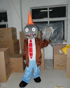 

Factory direct sale Custom Conehead Zombie Mascot Costume Adult Halloween Birthday party cartoon Apparel Cosplay Costumes