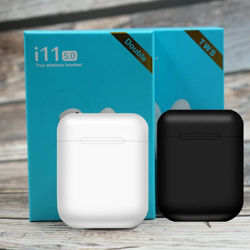 I11 Tws Bluetooth с сенсорным управлением 5 0 наушники беспроводные гарнитуры истинные