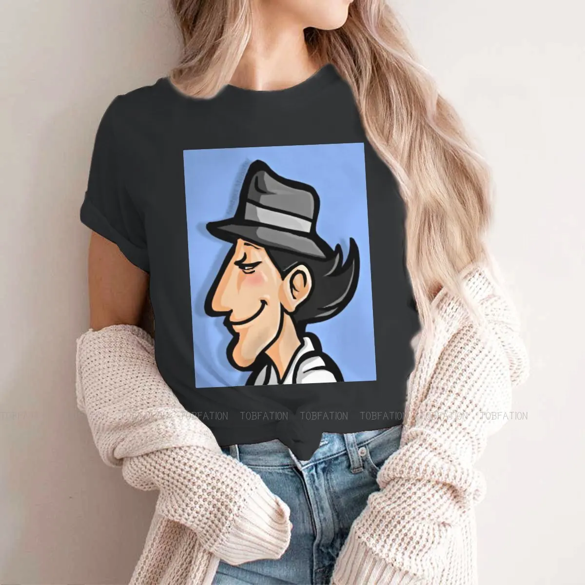 Bluebell rødme Staple Go Profile TShirt For Women Inspector Gadget Penny Brain Dr Claw 1983 TV  Tees Fashion Ladies T Shirt Cotton Summer Loose - AliExpress