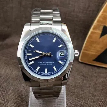 

luxury watch mens men wristwatch 2813 40mm automatic mechanical No battery sweeping Self wind DateJUST watches AAA rolexable 61