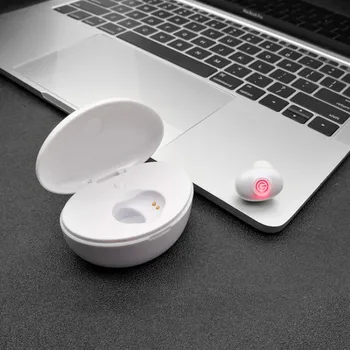 

TWS Wireless Bluetooth 5.0 Earphone In-Ear Earbuds Waterproof Mini Headset 3D Stereo Sound W/Mic and Portable Charging Case