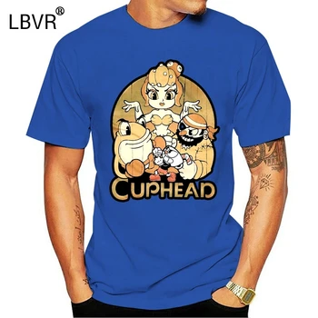 

Pop! Tees Cuphead And Bosses Adult T-Shirt Adults Casual Tee Shirt