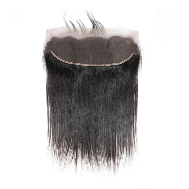 【Addbeauty】прямые 3/4 пряди с фронтальной шнуровкой 1"-26" H бразильские волосы remy с HD прозрачными 13x4 человеческие волосы фронтальная