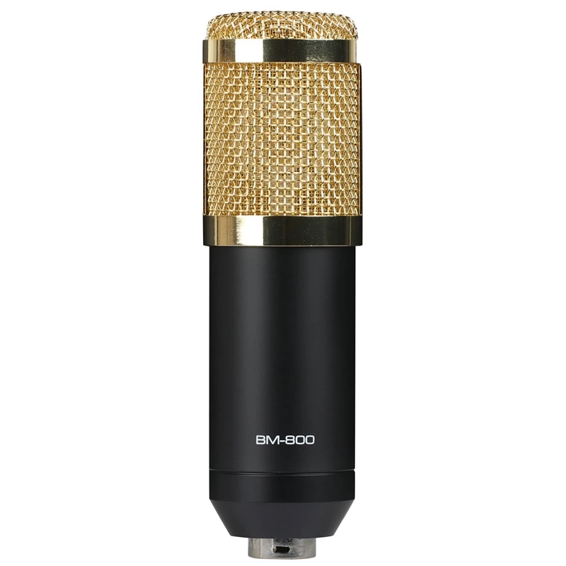 B. BMIC BM800 Mikrofon конденсатор BM 800 микрофон с амортизатором для радио Braodcasting Пение Запись KTV караоке