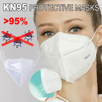 

Reusable KN95 Mask FACE Protection Anti Dust PM2.5 Filter Particulate Respirator