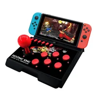 4 in 1 kablolu konsolu Retro oyun kolu Nintendo anahtarı denetleyicisi için sokak dövüş sopa PS3 PC Android oyun