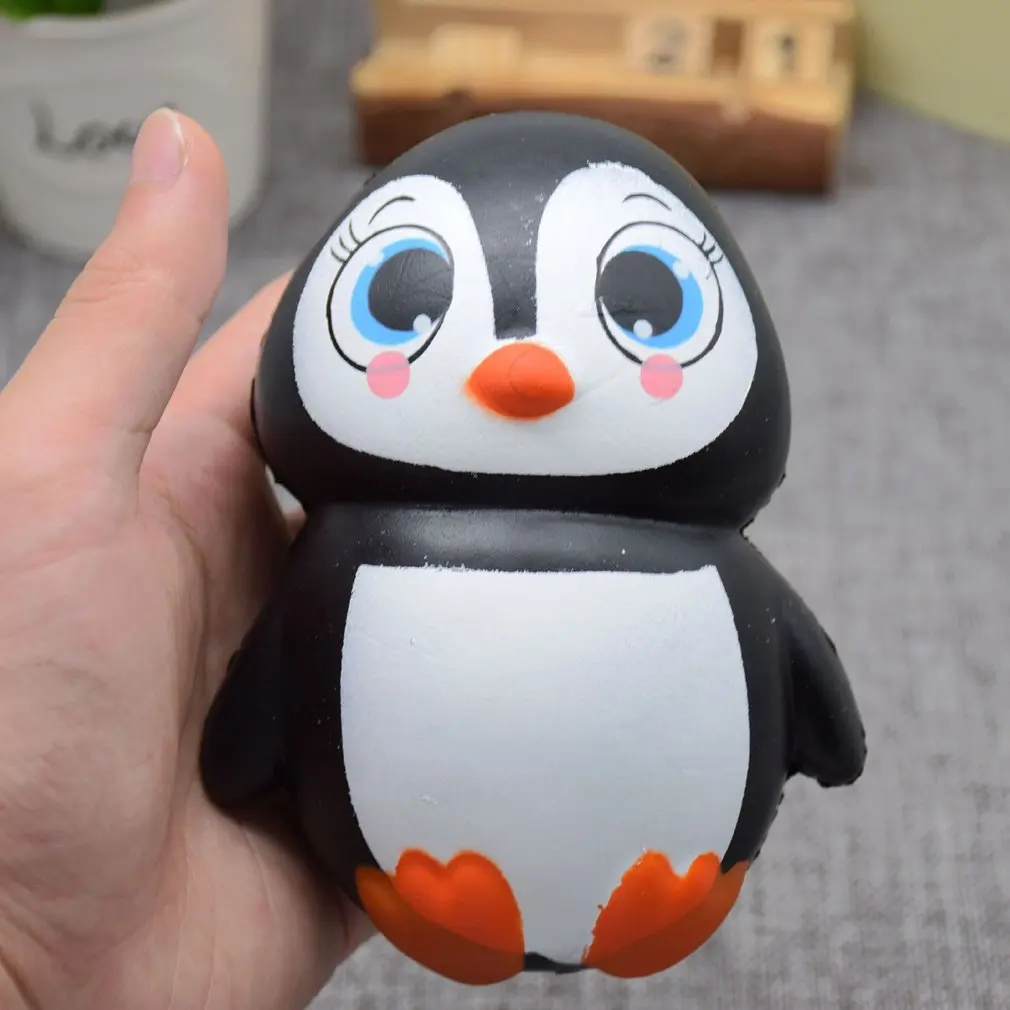 OCDAY мягкая игрушка симпатичный милый мультяшный Пингвин медленно поднимающиеся игрушки Kawaii сжимаемая Игрушка антистресс дети взрослые снятие стресса игрушка