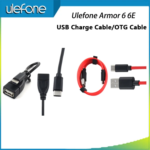 Ulefone Armor 6 Официальный USB кабель для зарядки type C в сборе ремонт починка части 6E OTG