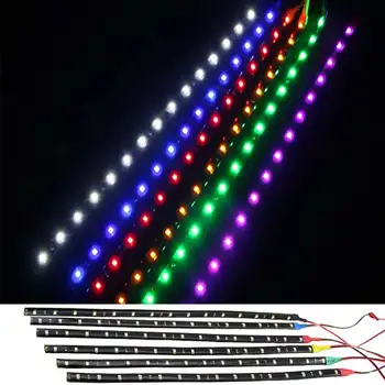 

Waterproof Car LED Daytime Running Lights For Car LED Strip Light Car Decorative Flexible DRL LED Light Strip 12V 30cm 15SMD DRL