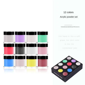 

Cross-Border Dedicated Explosion Nail Crystal Powder diao hua fen Color shui jing jia Powder
