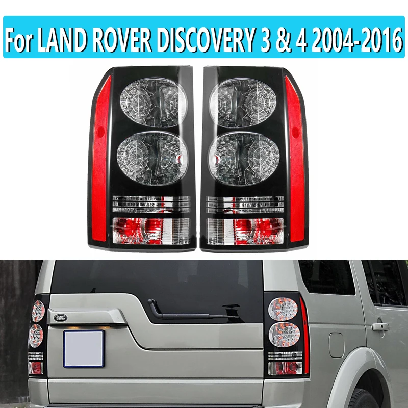 US $148.51 LR052395 LR052397 Car Rear LED Tail Light Brake Lamp Signal with Bulb For LAND ROVER DISCOVERY 3 4 20042016