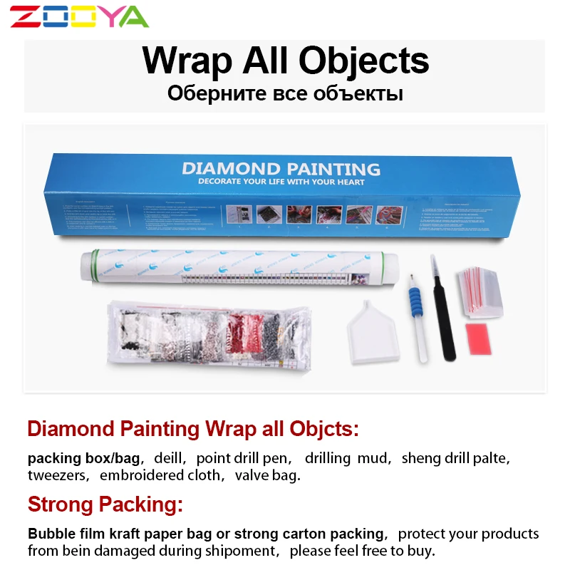 ZOOYA 5D Diy Алмазная вышивка полностью выложенная ведьма птица дерево крестиком