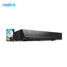 Reolink 8CH DVR สำหรับ Reolink 4MP/5MP/4K กล้อง IP P2P 24/7 H.264 วิดีโอ 2TB HDD RLN8-410 NVR(China)