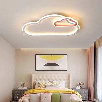 

Chandelierrec Modern Kids Room LED Ceiling Lights for baby bedroom cloud decor dimming ceiling lamp AC85~265V ceiling fixtures